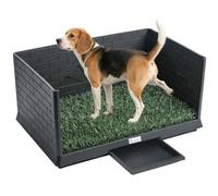 PawHut Dog Toilet Tray High Walls for Medium Puppies 75 x 51 x 36.5 cm