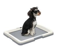 PawHut Dog Toilet Tray Litter Pee Pad for Training, Indoor, Balcony, Outdoor, 63 x 49 x 6cm
