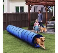 Pawhut Dog Tunnel 500Cm , Foldable Play Tunnel With 6 Ground Pegs And Bag
