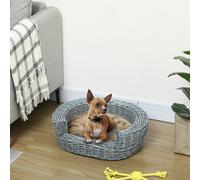 Rattan Pet Bed - PawHut | TJ Hughes