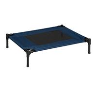 PawHut Elevated Pet Bed, Medium Size, Portable & Raised Cot for Dogs, Cats, Ideal for Camping, Blue Aosom UK