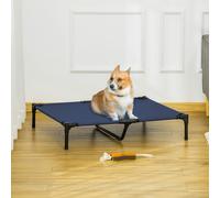 PawHut Elevated Pet Bed with Metal Frame and Oxford Fabric with Dogs and Cats L - Blue - Oxford Fabric - 1