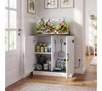 Pawhut Fish Tank Stand, 20-29 Gallon Aquarium Stand, 78 X 35 X 80 Cm, White