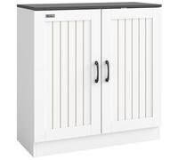 Pawhut Fish Tank Stand, 20-29 Gallon Aquarium Stand, 78 X 35 X 80 Cm, White White