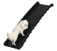 PawHut Foldable Pet Ramp Dog Car Ramp for SUVs, Cars - Black