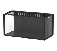 PawHut Hamster Cage Steel Frame Chewproof, Large Rat Cage with Openable Top, Deep Burrow, Transparent Small Animal Habitat for Dwarf Syrian Hamster, Gerbil, Rats, 105L x 51W x 53H cm