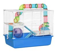 PawHut Large Hamster Cage - Blue, Blue