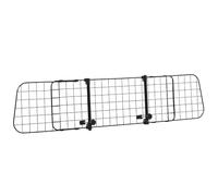 PawHut Heavy Duty Pet Dog Car Barrier Adjustable for SUVs 91-152 cm Black | Ventilated Mesh Wire Guard, Auto Vehicle Fence Protector, Dog Guard for Car Boot