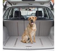PawHut Heavy Duty Pet Dog Car Barrier Adjustable Ventilated Mesh Wire Guard