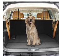 PawHut Heavy Duty Pet Dog Car Barrier, Black