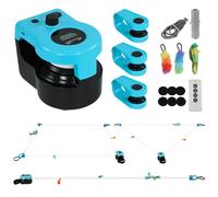 PawHut Interactive Cat Toy for Indoor Kittens & Adult with Adjustable Speed, DIY Track & Mouse Sound