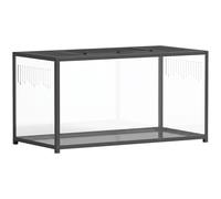 PawHut Large Hamster Cage, Chewproof Metal Rat Cage with Openable Top for Syrian Dwarf Hamster, Gerbil, 100 x 50 x 52.5 cm