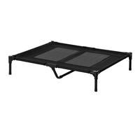 PawHut Large Pet Cot Portable Dog Cat Sleep Bed Elevated Outdoor Black