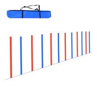 PawHut Pet Agility Training Equipment Dog Play Run Jump Obedience Training Set Adjustable (Poles)