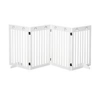PawHut Pet Gate D06-085 750 x 2040 x 18 mm White