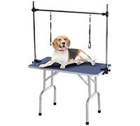 PawHut Pet Grooming Table Blue 600 mm x 1070 mm x 1700 mm