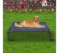 PawHut Portable Pets Elevated Raised Cot Bed-Blue