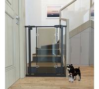PawHut Pressure Fit Safety Gate for Doorways and Staircases