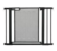 Pressure Fit Safety Gate for Doors, Dog Gate w/ Auto Close, 75-103 cm - Black