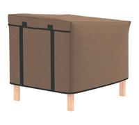 Pawhut Rabbit Hutch Cover, Guinea Pig Hutch Cover For X-D2-0047, Brown Brown