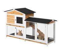 PawHut Rabbit Hutch D51-131