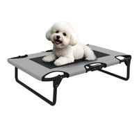 PawHut Raised Dog Bed With Breathable Mesh For Dogs - Small/Medium | TJ Hughes