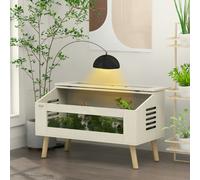 PawHut Reptile Terrarium, 140L Snake Vivarium with Tempered Glass Windows