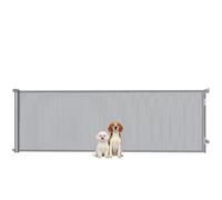 Pawhut Stair Gate For Dogs, Pet Gate, Extends To 300 Cm Wide & 104 Cm Tall