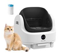 PawHut Self Cleaning Cat Litter Tray Top Opening Litter Box for Large Cats