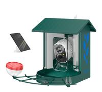 PawHut Smart Bird Feeder Camera 2K HD with AI Identifies 16,000+ Species, 2K HD Auto Capture Video, APP Instant Notifications