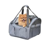 PawHut Pet Carrier Grey 340 mm x 410 mm x 300 mm
