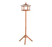 PawHut Wooden Freestanding Garden Bird Feeder Bird Stand | TJ Hughes