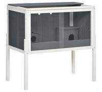 PawHut Wooden Hamster Cage for Dwarf Hamsters - Gerbils - Rutin Chicken w/ Shelf | TJ Hughes