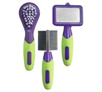 Pawise Care Set For Rodents 3 Brushes 12-13 Cm For Rabbits Guinea Pigs Hamsters