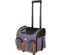 Pawise Dog Carrier Trolley Bag For Travel Transport Grey 37 X 27 X 33 Cm