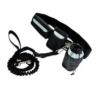 Pawise Hands Free Jogging Kit For Dogs Up To 88 Lbs, Adjustable, Black