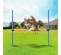PAWISE Pet Dogs Outdoor Games Agility Exercise Training Equipment Agility Starter Kit Jump Hoop Hurdle Bar