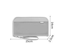 Pawleso Passport Holder RFID Blocking Travel Document Wallets, Waterproof Passports Holder Travel Wallet Organiser, Storaging Tickets Cards Cash Holiday Essentials for Tourism and Business (Grey)