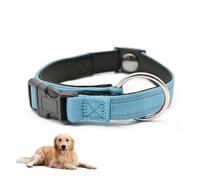 Pawliberation Magnetic Dog Collar, Double-Layer Fabric with Breathable and Reflective Design, Collar Adjustable to Fit Dogs and Cats, Lightweight Design for Comfortable All-Day Wear (A)