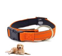 Pawliberation Magnetic Dog Collar, Double-Layer Fabric with Breathable and Reflective Design, Collar Adjustable to Fit Dogs and Cats, Lightweight Design for Comfortable All-Day Wear (D)