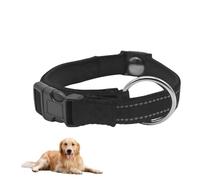 Pawliberation Magnetic Dog Collar, Double-Layer Fabric with Breathable and Reflective Design, Collar Adjustable to Fit Dogs and Cats, Lightweight Design for Comfortable All-Day Wear (B)