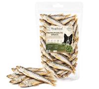 Pawlicious Premium Baltic Sprats For Dog & Cat Snacks 500g 100% Natural Air-Dried Fish Treat for Dog Hypoallergenic and Grain Free Raw Pet Food Fish Sprats Suitable for Cat, Kitten, Puppy, Half Kg