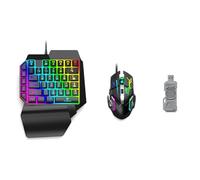 Pawlickio 1Set Mini Game Mobile Controller Converter for Mobile Phone Game Controller Keyboard Mouse Converter with Keyboard/Mouse