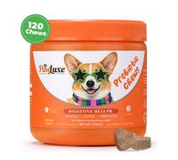 PawLuxe Probiotics for Dogs Chicken Flavor Six Probiotic Blend, 2.5g*120 Count