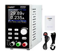 PawMate OWON SPE3051 DC Power Supply, 30V/5A 2.8 inch TFT LCD display Protable Bench Power Supply with USB Communication Interface, Support SCPI Laboratory Power Supply