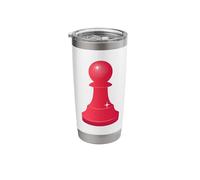 Pawn Chess Piece Board Club Stainless Steel Insulated Tumbler