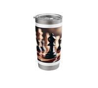 Pawn Chess Piece Board Club Stainless Steel Insulated Tumbler