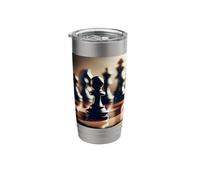 Pawn Chess Piece Board Club Stainless Steel Insulated Tumbler