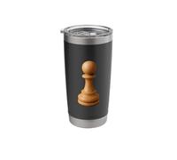 Pawn Chess Piece Board Club Stainless Steel Insulated Tumbler