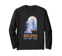 Pawn from Chess Looking Into The Mirror and Seeing a Queen Long Sleeve T-Shirt
